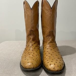 Mens Cowtown Cowboy Boots (Size 10D)